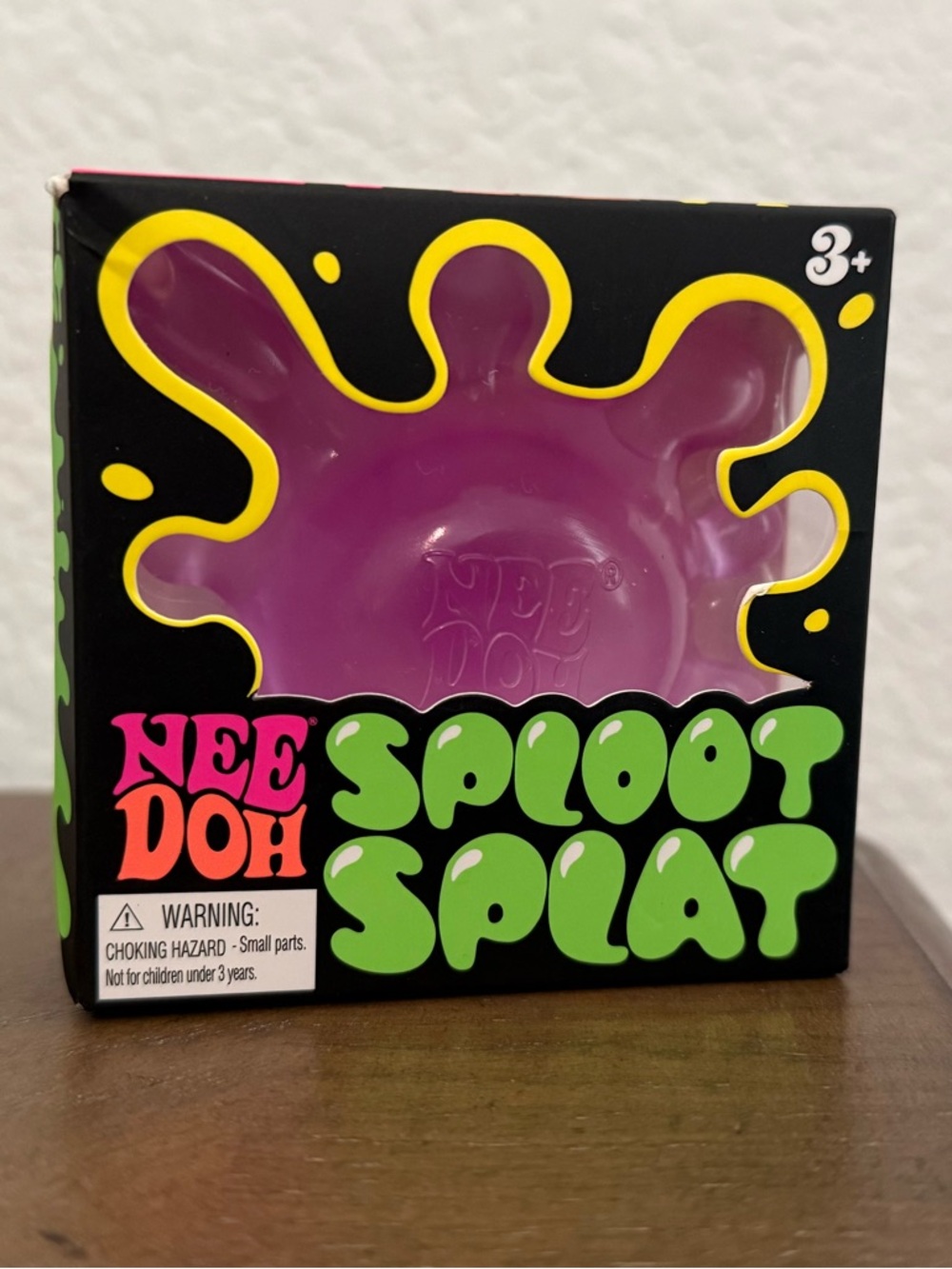 NeeDoh Sploot Splat Squishy Stress Toy - Pink